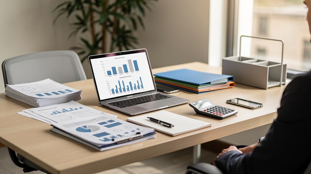 Réunion entre expert-comptable et dirigeant de PME